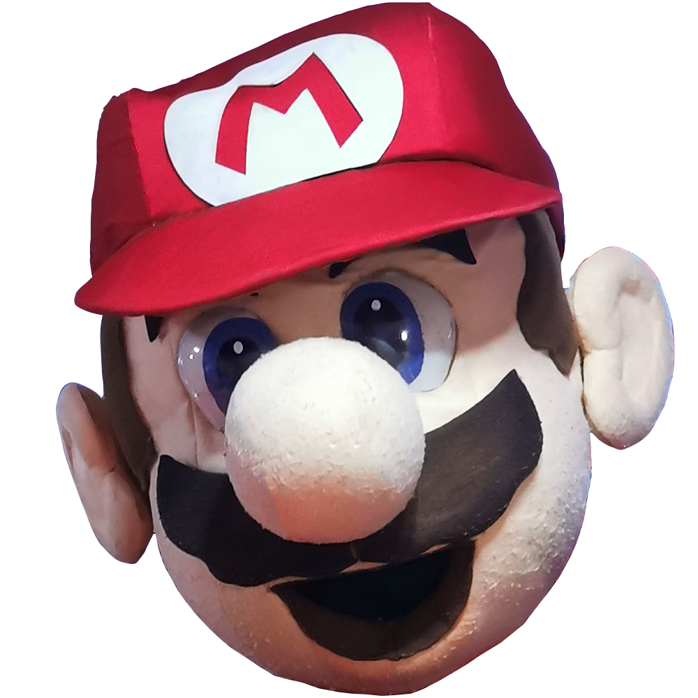 Botarga de personaje Mario